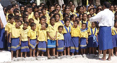 Children on Tokelau