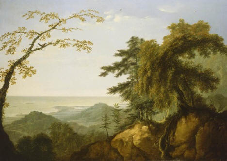 Nineteenth Century painting of New Caledonia