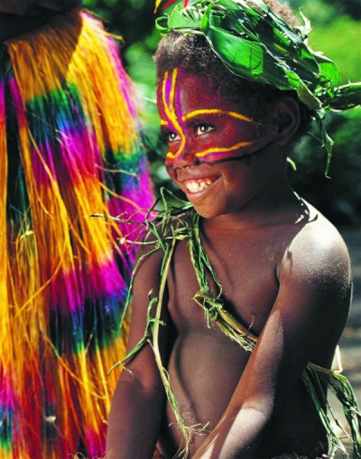 Girl from Vanuatu