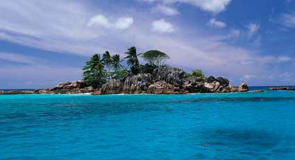 In the Indian Ocean