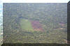 Aerial view of deforestation in the Amazon
