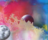 Detail from "Journey to the Snow Coral' by Lee James Pantas