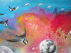 Detail from "Journey to the Snow Coral' by Lee James Pantas